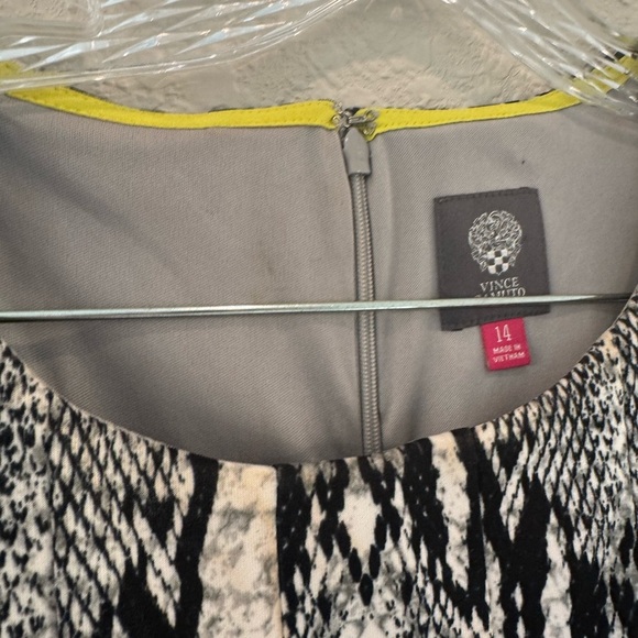 Vince Camuto Black and White A-line Dress - Picture 8 of 8